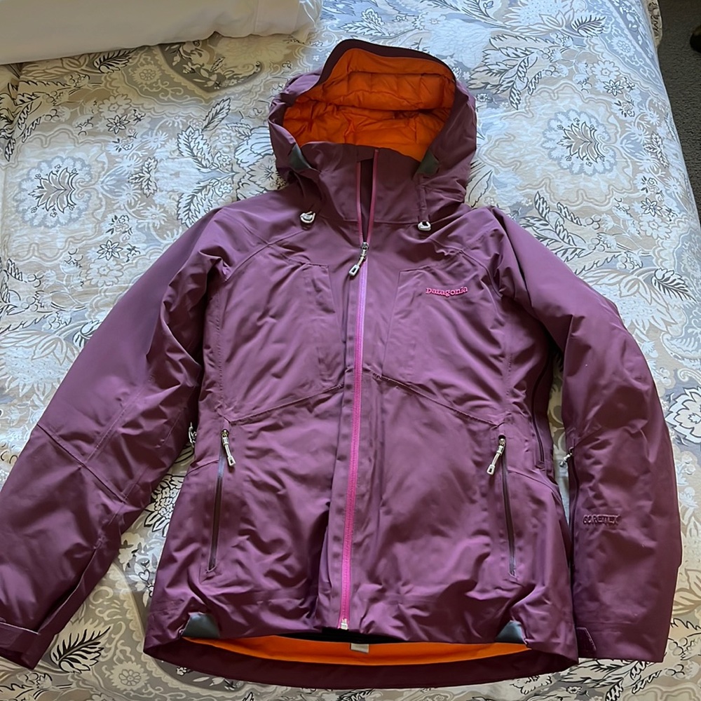 Patagonia down ski jacket
